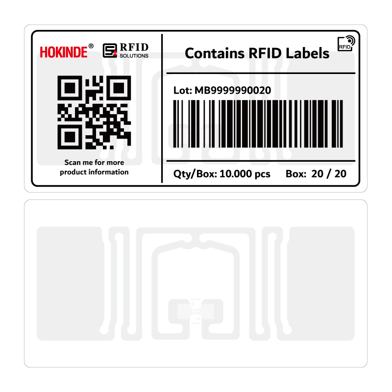 RFID Label Logistic 100x50